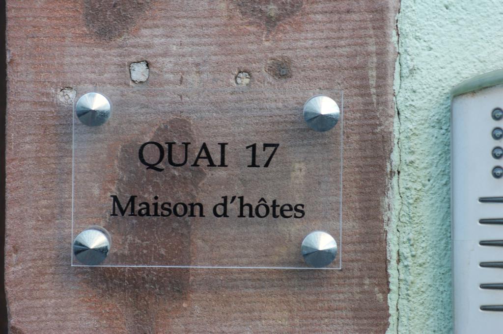שטרסבורג Quai 17 Maison D'Hotes מראה חיצוני תמונה
